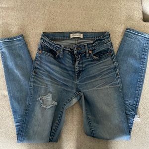 Madewell high riser skinny womens pant